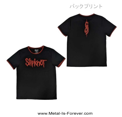 SLIPKNOT (スリップノット) Logo 「ロゴ」 トリムTシャツ