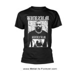 BURZUM (�С�����) Kanye West Black Metal �֥��˥����������ȡ��֥�å����᥿��� T�����