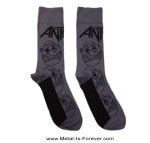 ANTHRAX (���󥹥�å���) Not Man Faces Pattern Mono �֥Υåȥޥ󡦥ե��������ѥ����󡦥�Ρ� ����