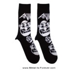 ANTHRAX (���󥹥�å���) Not Man Faces Pattern B&W �֥Υåȥޥ󡦥ե��������ѥ�����B&W�� ����