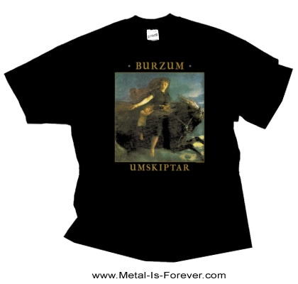 BURZUM (バーズム) Umskiptar 「北欧神の化身」 Tシャツ｜メタルT