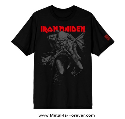 IRON MAIDEN (アイアン・メイデン) 50 Trooper Crop Grey 「50