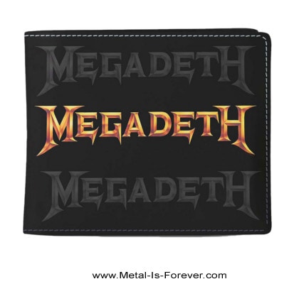 MEGADETH (メガデス) Logo 「ロゴ」 財布｜メタルTシャツ専門店 METAL