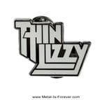THIN LIZZY (󡦥ꥸ) White Logo ֥ۥ磻ȡ ԥХå