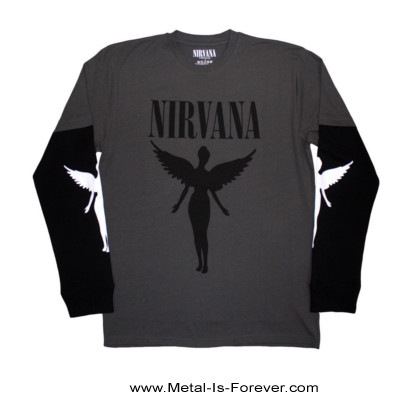NIRVANA IN UTERO CONSTELLATIONニルヴァー長袖シャツ NIRVANA (ニルヴァーナ) In Utero 「イン・ユーテロ