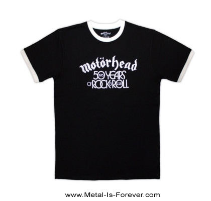 新品　未使用　motorhead Tシャツ　タグ付 MOTORHEAD (モーターヘッド) 50 Years Text Lock Up 「50周年