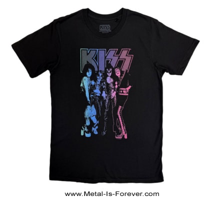 KISS (キッス) Purple Band「パープル・バンド」 Tシャツ｜メタルT