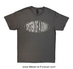 SYSTEM OF A DOWN (�����ƥࡦ���֡�����������) Stretched Logo �֥��ȥ�å��������� �ԥ���ġʥ��㥳���롦���졼��