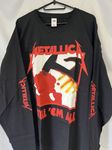 �ں߸�ͭ���METALLICA (�᥿�ꥫ) Kill 'Em All �֥��롦���ࡦ��������������Ŵ�ȡʥϥ�ޡ��ˡ� Ĺµ�ԥ���� XXL������