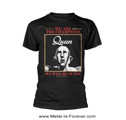 QUEEN (クイーン) We Are The Champions 「伝説のチャンピオン」 T