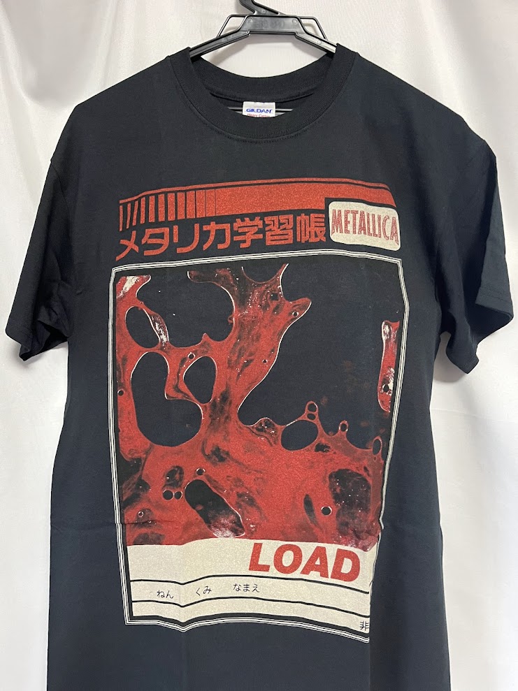 在庫有り】METALLICA (メタリカ) 「メタリカ学習帳」 Tシャツ Mサイズ