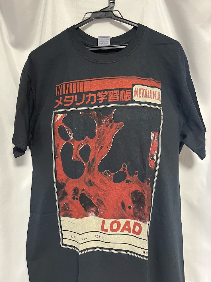 在庫有り】METALLICA (メタリカ) 「メタリカ学習帳」 Tシャツ Lサイズ