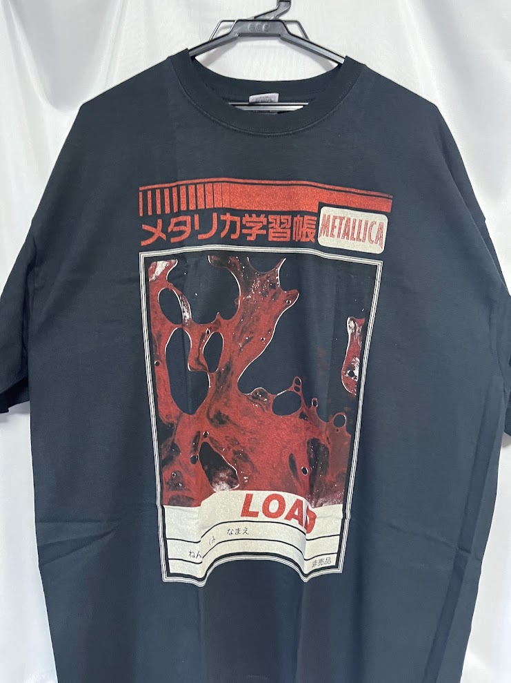 在庫有り】METALLICA (メタリカ) 「メタリカ学習帳」 Tシャツ XLサイズ
