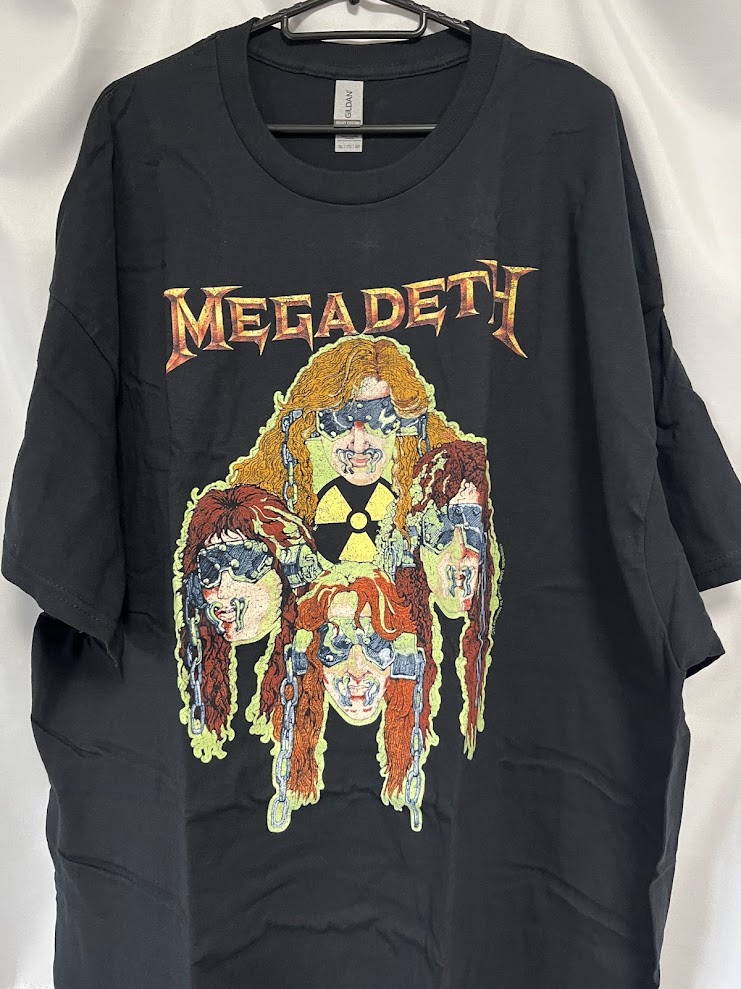 在庫有り】MEGADETH (メガデス) Nuclear Glow Heads 「ニュークリア