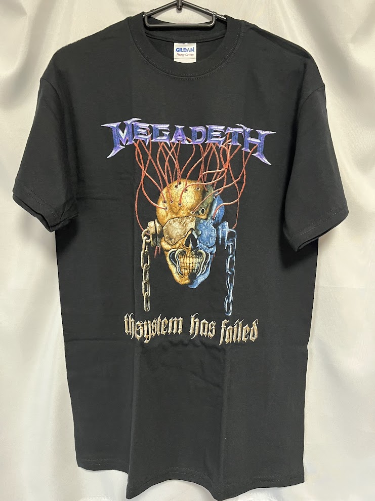 メガデス　MEGADETH デイヴ・ムステイン　ツアーTシャツ　2009年 在庫有り】MEGADETH (メガデス) THE SYSTEM HAS FAILED 「ザ・システム