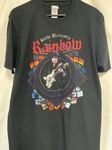 �ں߸ˤ����RAINBOW (�쥤��ܡ�) RITCHIE BLACKMORE �֥�å������֥�å��⥢�� 2018ǯ�ĥ��� T�����  L�������ڥ��쥯�����������ƥ��