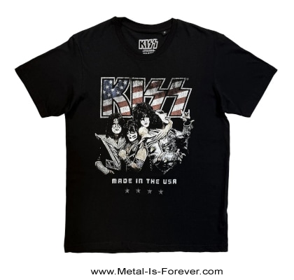 KISS (キッス) Made In The USA 「メイド・イン・ザ・USA」 Tシャツ