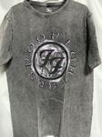 �ں߸ˤ����FOO FIGHTERS (�ա����ե���������) Wheel Logo Shadow �֥ۥ����롦����������ɥ��� ���ȡ��󡦥����å��� T����ġʥ��㥳���롦���졼�� M������