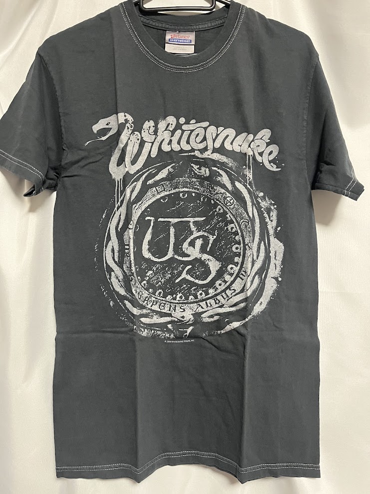 当時物ビンテージライブTシャツWhiteSnake 1988サーペンス・アルバス 在庫あり】WHITESNAKE (ホワイトスネイク) WHITESNAKE 「白蛇の紋章