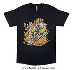 SLAYER (���쥤�䡼) Cartoon Flames�֥����ȥ����󡦥ե쥤�ॹ�� T�����
