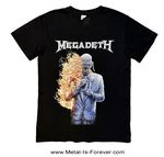 MEGADETH (�ᥬ�ǥ�) White Album �֥ۥ磻�ȡ�����Х�� T�����
