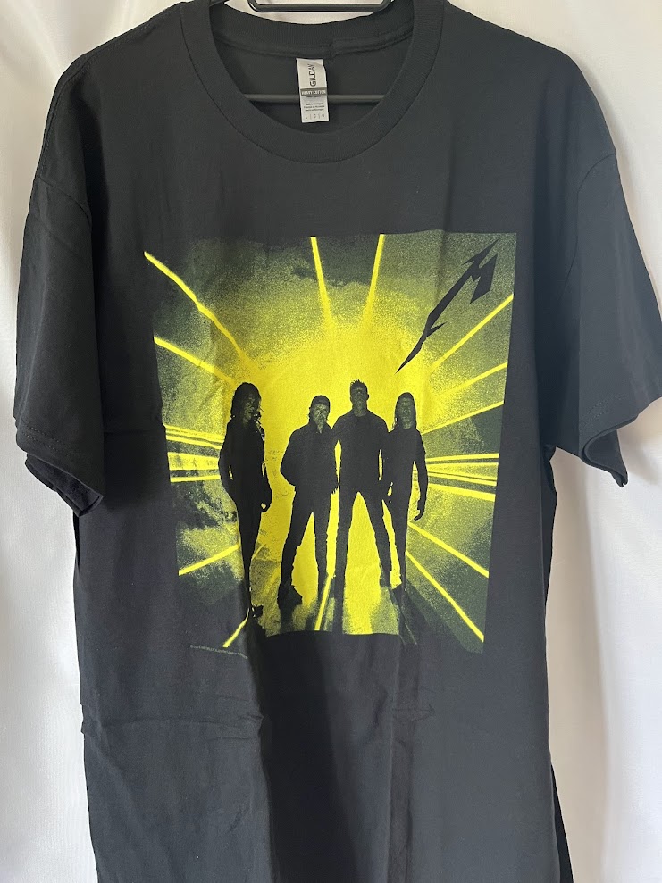 �ں߸�ͭ���METALLICA (�᥿�ꥫ) Burnt Strobe �֥С���ȡ����ȥ��ܡ� T����� L������