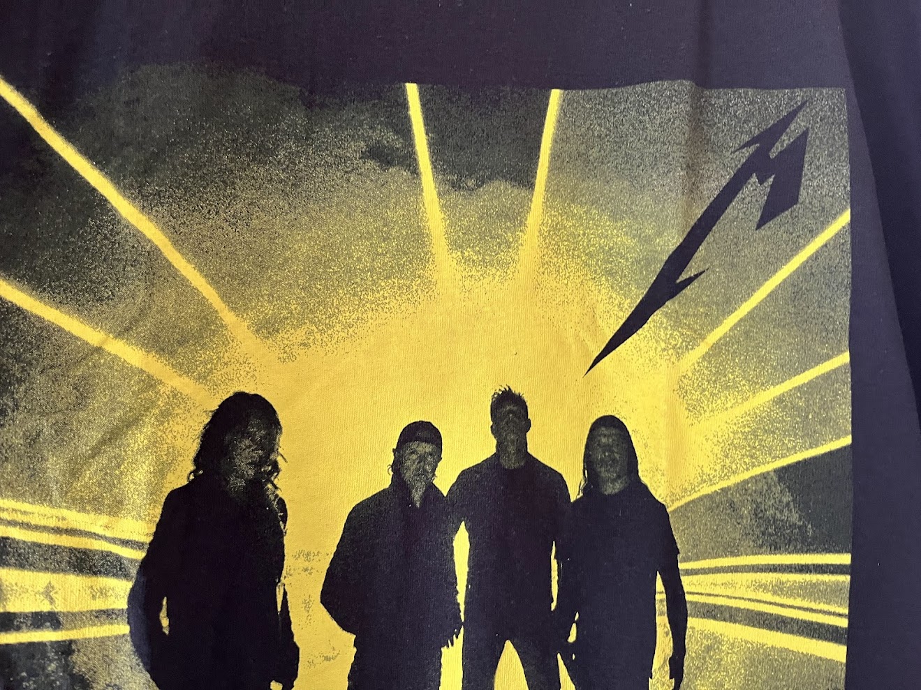 �ں߸�ͭ���METALLICA (�᥿�ꥫ) Burnt Strobe �֥С���ȡ����ȥ��ܡ� T����� L������