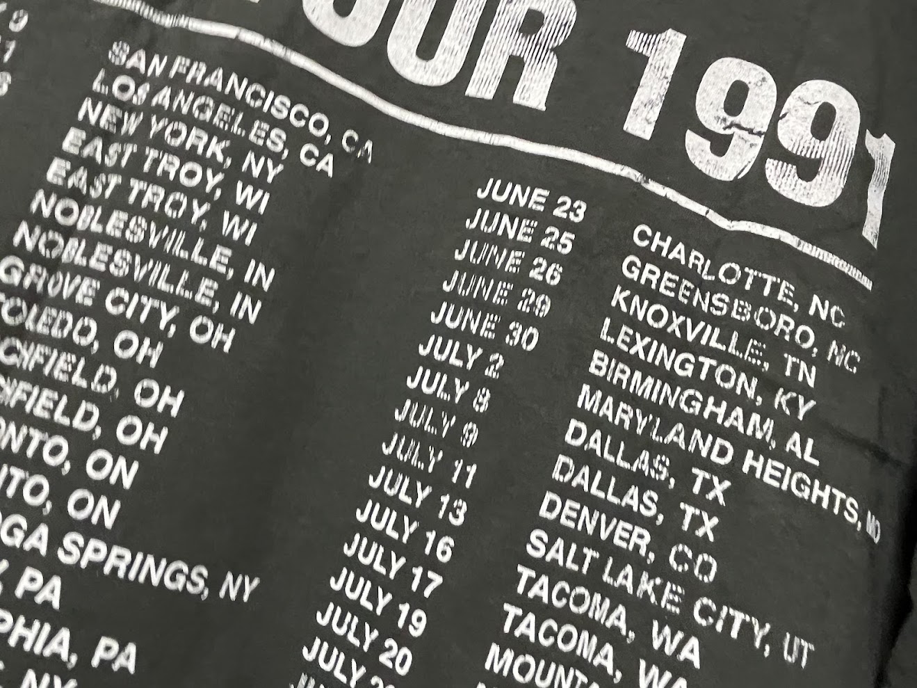 �ں߸ˤ����GUNS N' ROSES (���󥺡�����ɡ���������) HOLLYWOOD �֥ϥꥦ�åɡ� 1991ǯ�ĥ���Ĺµ�ԥ���ġʥ��㥳���롦���졼�� L������