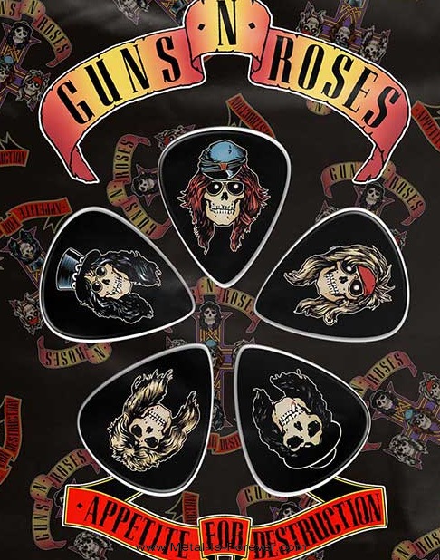 GUNS N' ROSES (���󥺡�����ɡ���������) Appetite For Destruction �֥��ڥ����ȡ��ե������ǥ����ȥ饯������ �ԥå������å�