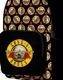 GUNS N' ROSES (���󥺡�����ɡ���������) Classic Roses Logo �֥��饷�å������������������� �ߥˡ��Хå��ѥå�