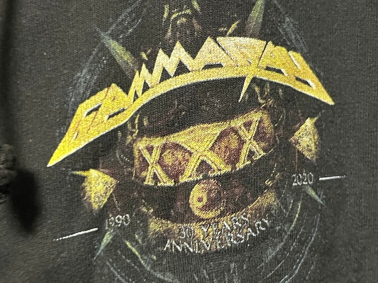 �ں߸ˤ����GAMMA RAY (����ޡ��쥤) 30 YEARS GOLDEN LOGO ��30��ǯ��ǰ��������ǥ󡦥����� ���åס��ѡ�����XXL������