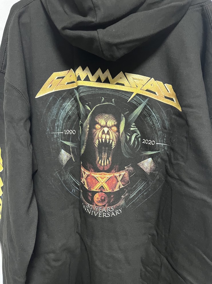 �ں߸ˤ����GAMMA RAY (����ޡ��쥤) 30 YEARS GOLDEN LOGO ��30��ǯ��ǰ��������ǥ󡦥����� ���åס��ѡ�����XXL������