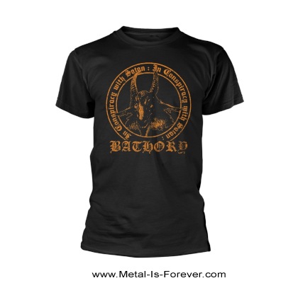 BATHORY (�Х��꡼) In Conspiracy With Satan �֥��󡦥��󥹥ԥ饷������������������� T�����