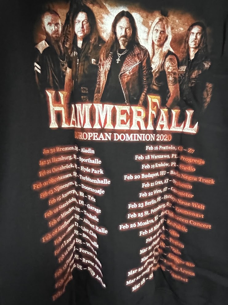 �ں߸�ͭ�꾦�ʡ�HAMMERFALL (�ϥ�ޡ��ե�����) DOMINION �֥ɥߥ˥���� 2020ǯ�衼���åѡ��ĥ��� ���åס��ѡ����� M������