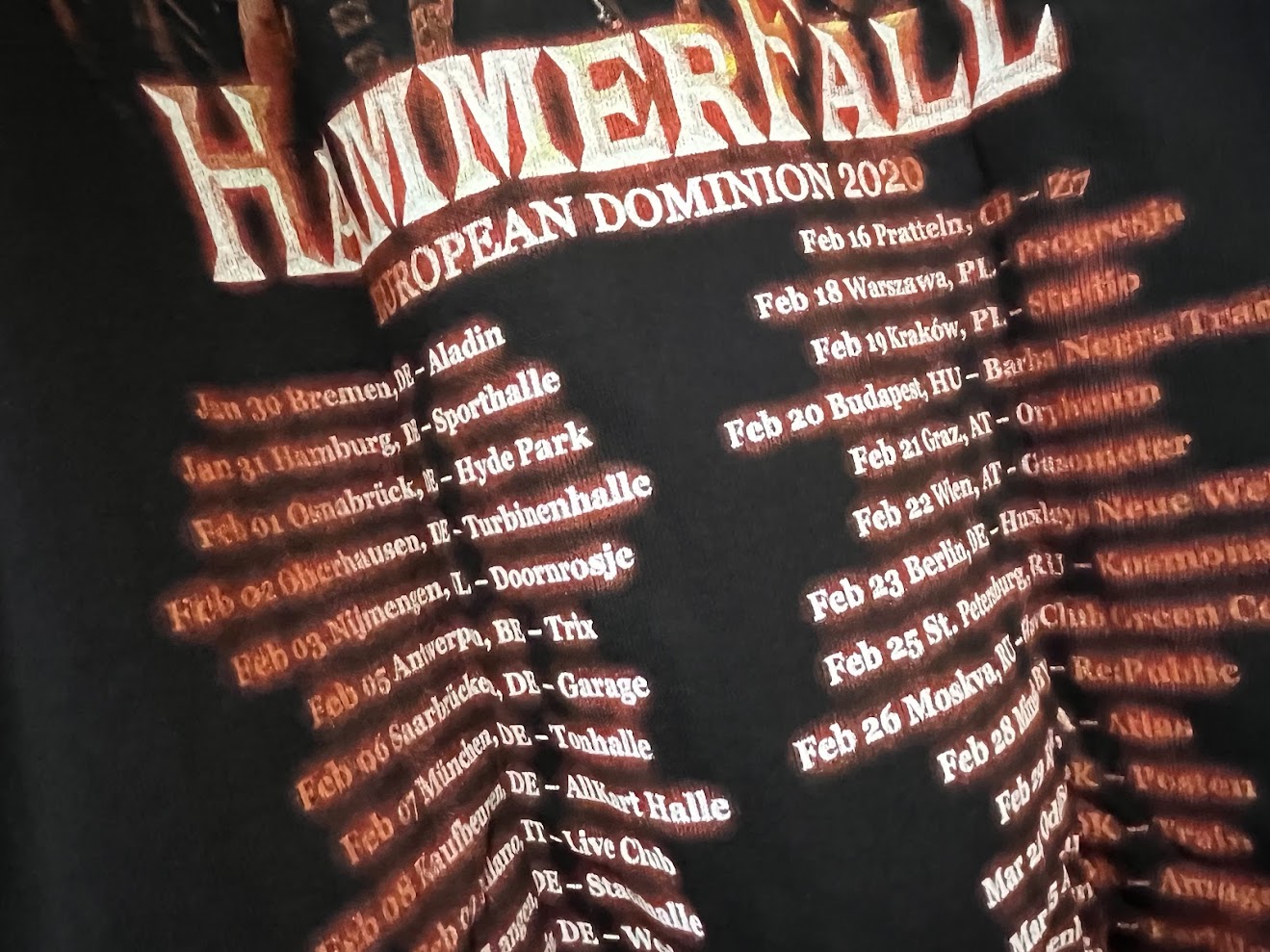 �ں߸�ͭ�꾦�ʡ�HAMMERFALL (�ϥ�ޡ��ե�����) DOMINION �֥ɥߥ˥���� 2020ǯ�衼���åѡ��ĥ��� ���åס��ѡ����� M������