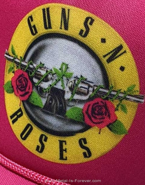 GUNS N' ROSES (���󥺡�����ɡ���������) Classic Logo �֥��饷�å��������� ��å��奭��åסʥԥ󥯡�