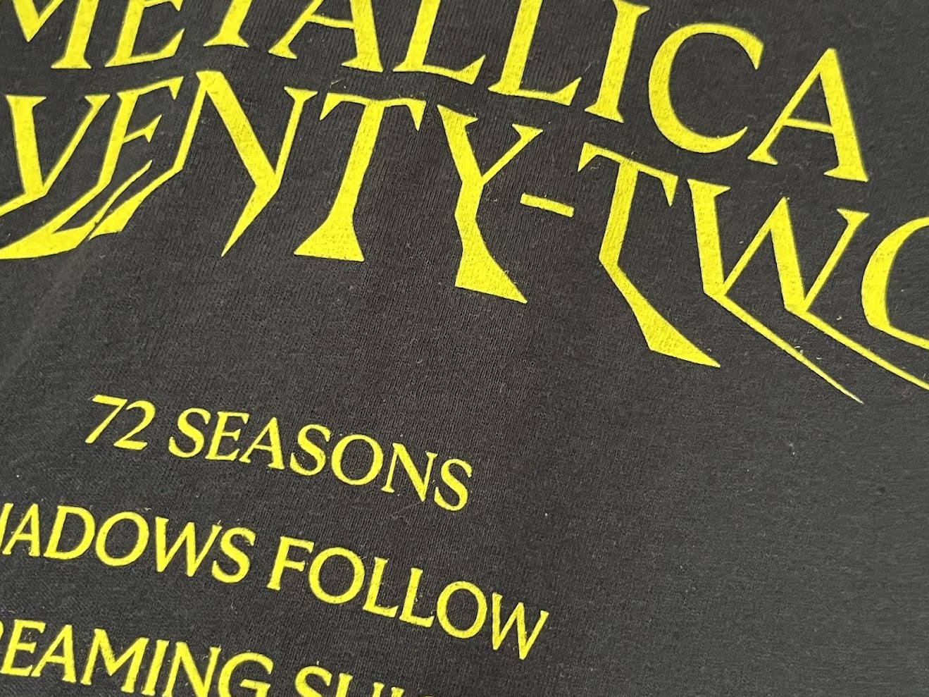 �ں߸�ͭ���METALLICA (�᥿�ꥫ) 72 Seasons ��72�������󥺡� �ȥ�å��ꥹ�� T����� M������