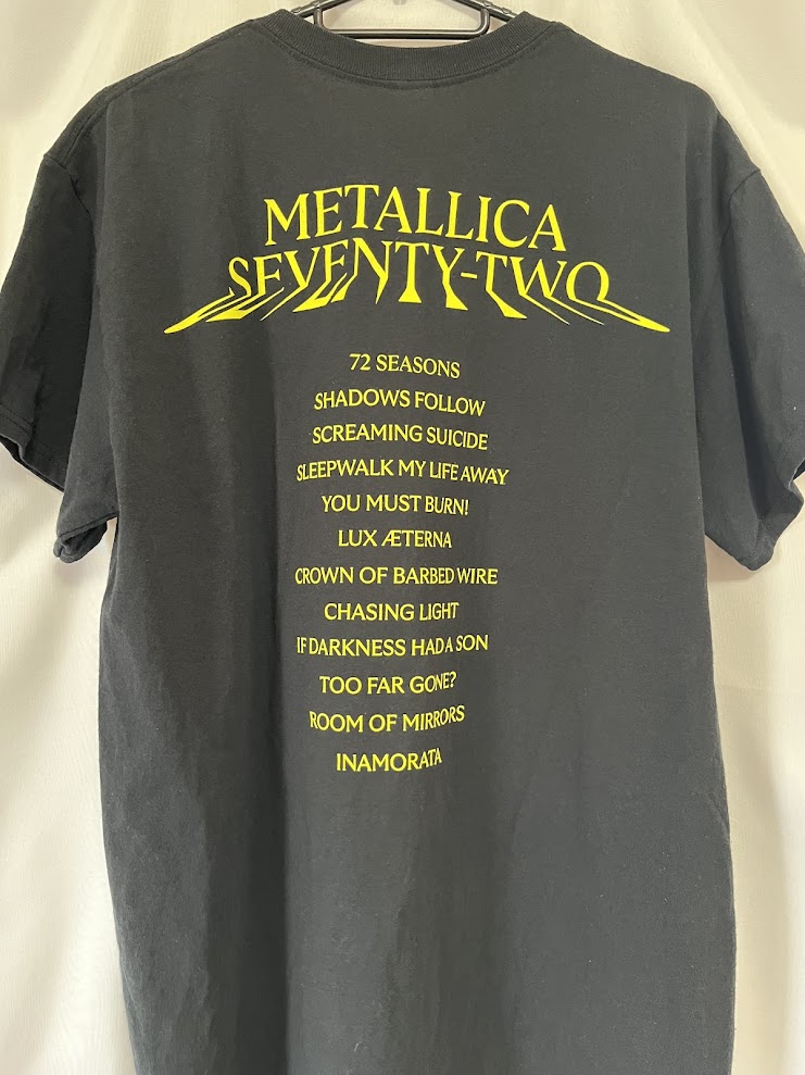 �ں߸�ͭ���METALLICA (�᥿�ꥫ) 72 Seasons ��72�������󥺡� �ȥ�å��ꥹ�� T����� M������