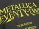 �ں߸�ͭ���METALLICA (�᥿�ꥫ) 72 Seasons ��72�������󥺡� �ȥ�å��ꥹ�� T����� M������