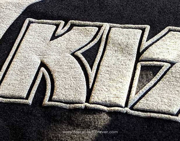 KISS (���å�) Buzzsaw Logo �֥Х������������� �ԥ���ġʥϥ��ӥ�ɡ�