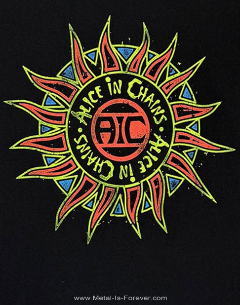 ALICE IN CHAINS (���ꥹ�����󡦥�������) Sun Logo �֥��󡦥����� �ԥ����