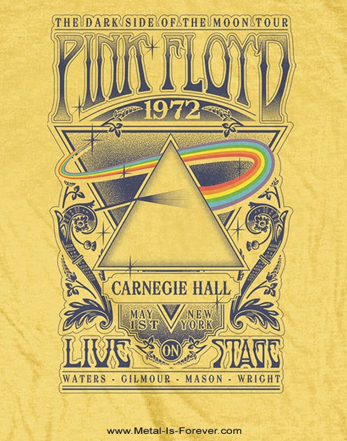 PINK FLOYD (�ԥ󥯡��ե�����) LIVE AT CARNEGIE HALL POSTER 1972 �֥饤�������åȡ������ͥ������ۡ��롦�ݥ�������1972�� ���å��ԥ���ġʲ�����