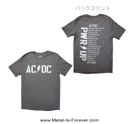 AC/DC (ǥ) Logo PWR-UP ֥ѥåס 2024ǯ衼åѡĥԥġʥ졼