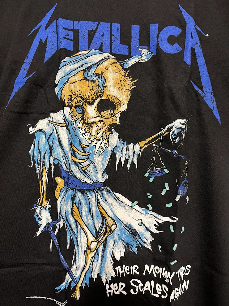 �ں߸�ͭ���METALLICA (�᥿�ꥫ) DORIS �֥ɥꥹ�� �ԥ���� L������