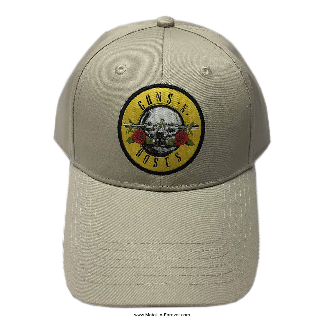 GUNS N' ROSES -���󥺡�����ɡ���������- CIRCLE LOGO �֥������롦������ �١����ܡ��륭��åסʥ���ɥ��顼��