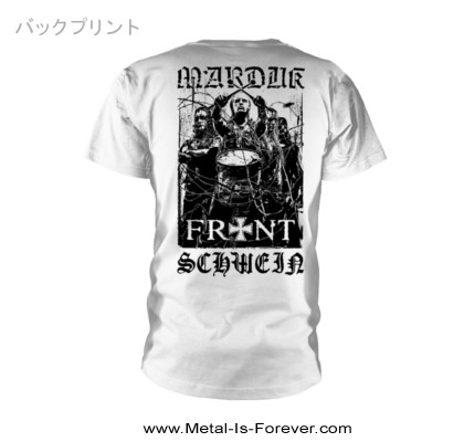 MARDUK (�ޥ�ɥ���/�ޡ����å�) FRONTSCHWEIN �֥ե���ȥ����������� T����ġ����