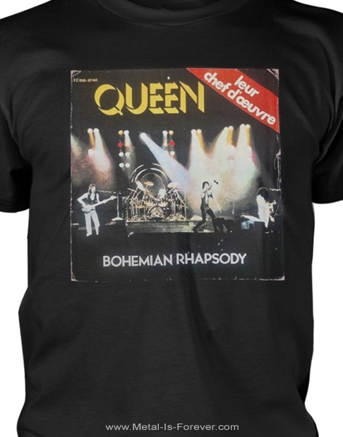 QUEEN (��������) Bohemian Rhapsody �֥ܥإߥ��󡦥�ץ��ǥ��� �����ȥ�� T�����