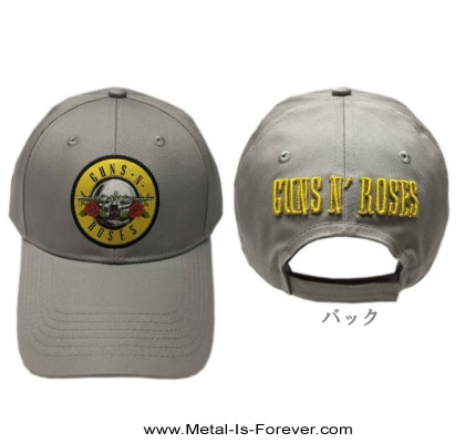 GUNS N' ROSES -���󥺡�����ɡ���������- CIRCLE LOGO �֥������롦������ �١����ܡ��륭��åסʥ��졼��