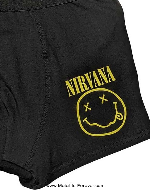 NIRVANA (�˥��������) Yellow Smiley �֥������������ޥ��꡼�� �ܥ������ѥ�ġʥ�󥺡�
