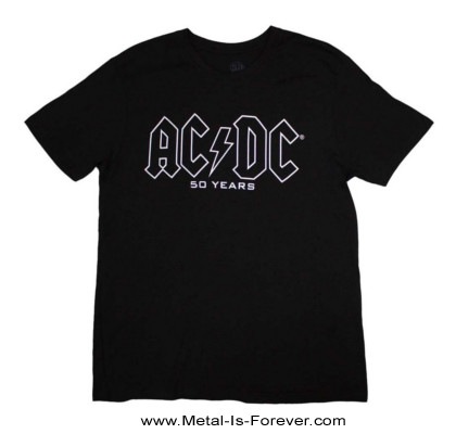 AC/DC (ǥ) Logo History ֥ҥȥ꡼ 50ǯǰԥ